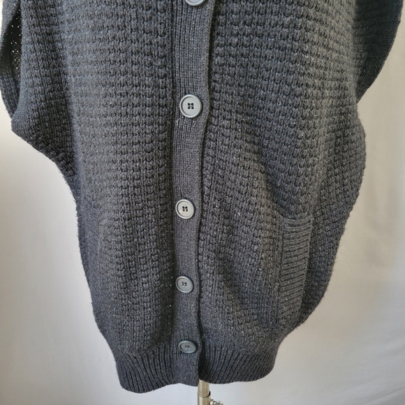 Vince Wool Cashmere Short Sleeve Button Front Cardigan Sweater S - Picture 5 of 13